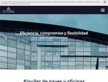 Tablet Screenshot of parclogistic.es